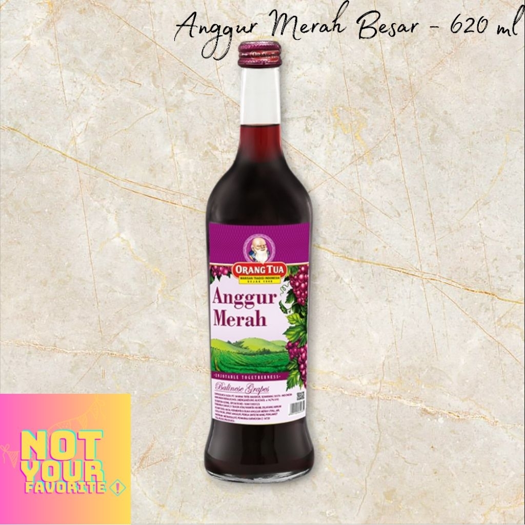 Anggur Merah Besar, 620 ml