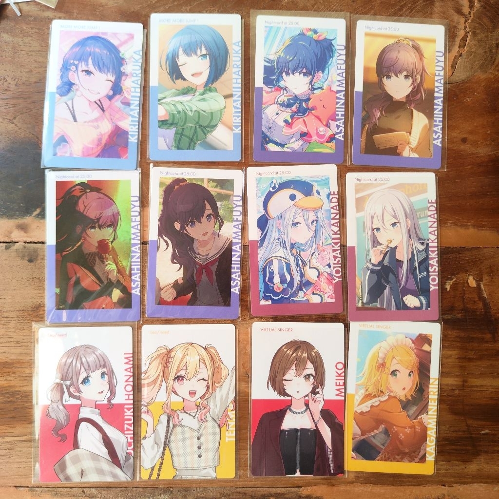 Project Sekai Official Merch Various Project Sekai ePick Set [Mafuyu, Kanade, Rin, Meiko, Saki, Hona