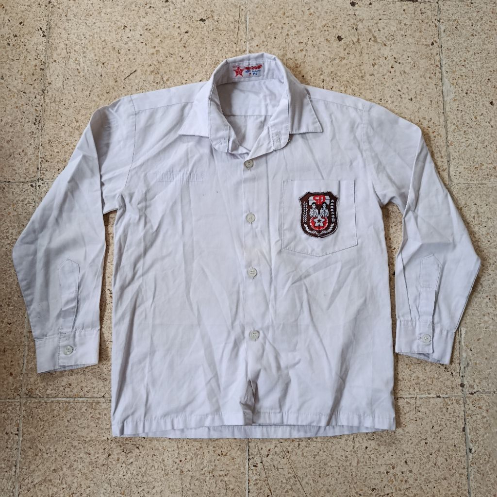 PL baju sekolah putih sd merk m-260 / ton 120