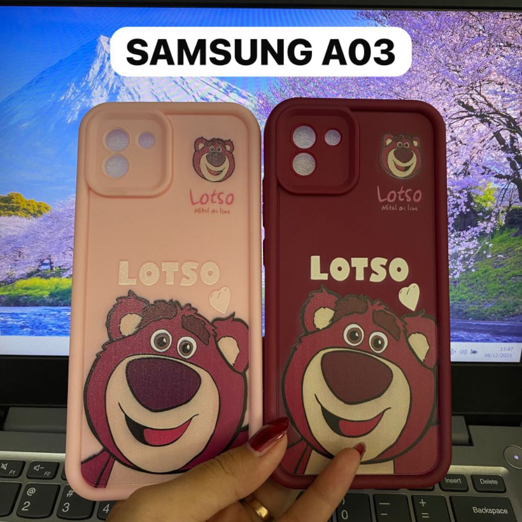 CASING SILIKON MOTIF LOTSO SAMSUNG A03