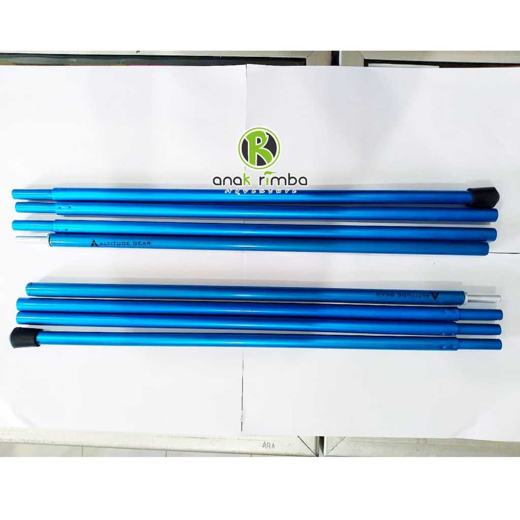 TIANG FLYSHEET ALTITUDE BAHAN ALLOY TEBAL TIANG BIVAK TENDA