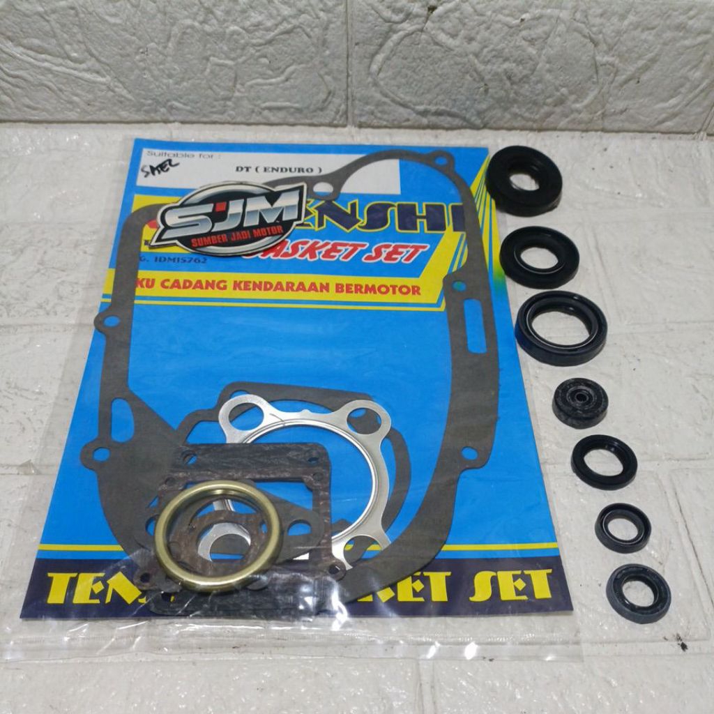 fullset packing gasket mesin DAN sil seal set mesin dt100 dt 100 dt100x SET