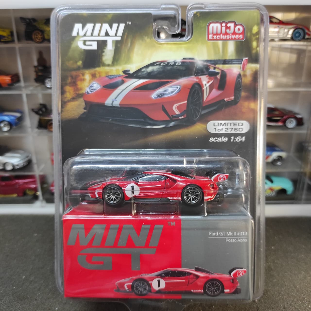 Mini GT 603 Blister Ford GT Mk II #013 Rosso Alpha