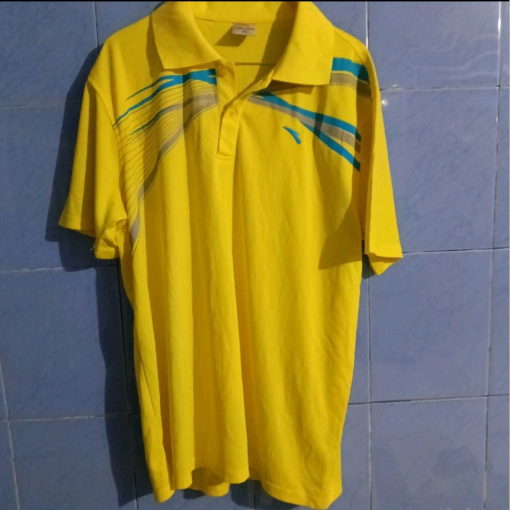 anta polo sport warna kuning