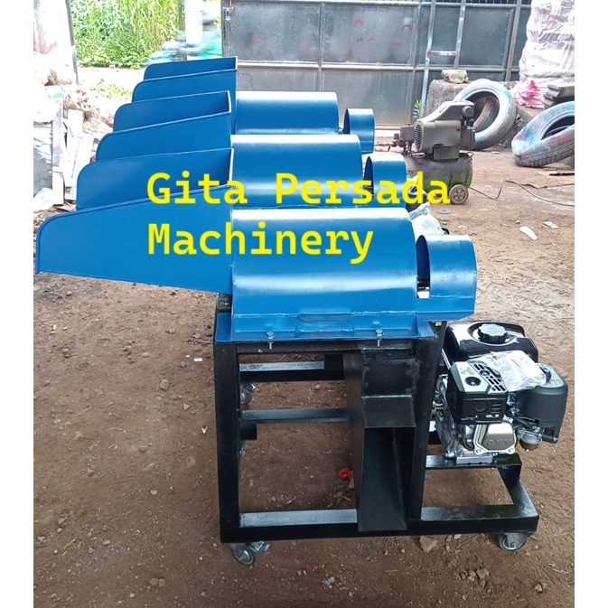 Mesin Pencacah Daun Pakan Ternak Mesin Chopper Pakan Ternak Kambing - Mesin Cacah Daun Halus