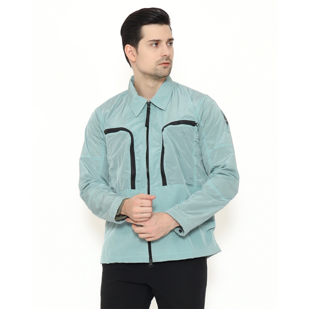 MV25-OV022 Nylon Crinkle Ripstop Sage