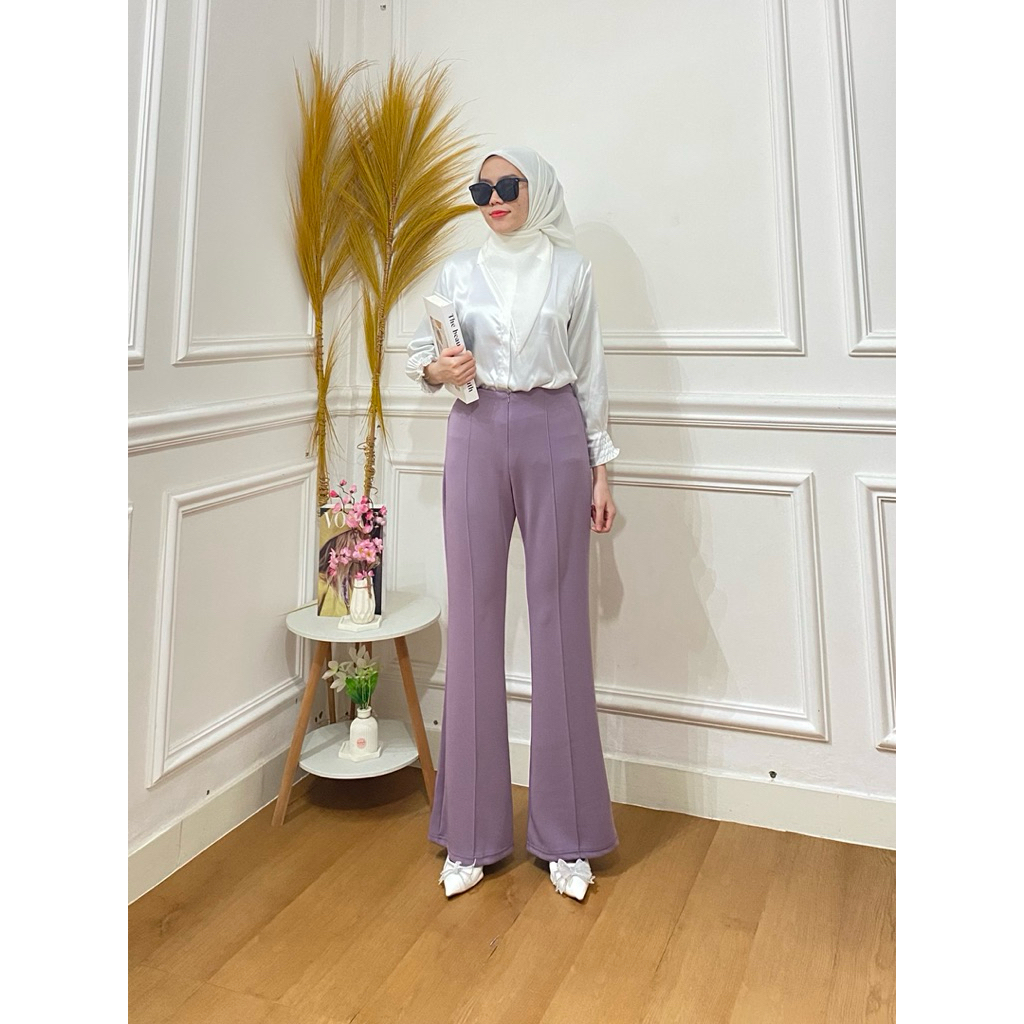 CELANA CUTBRAY RESLETING || CUTBRAY HIGHWAIST BAHAN SCUBA