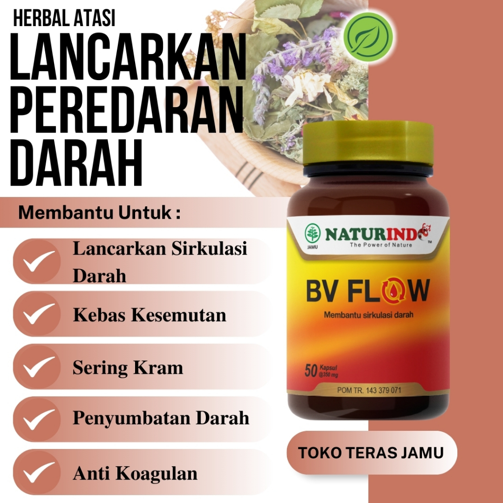 Herbal Lancarkan Peredaran Darah Pelancar Sirkulasi Darah Atasi Kebas Kesemutan