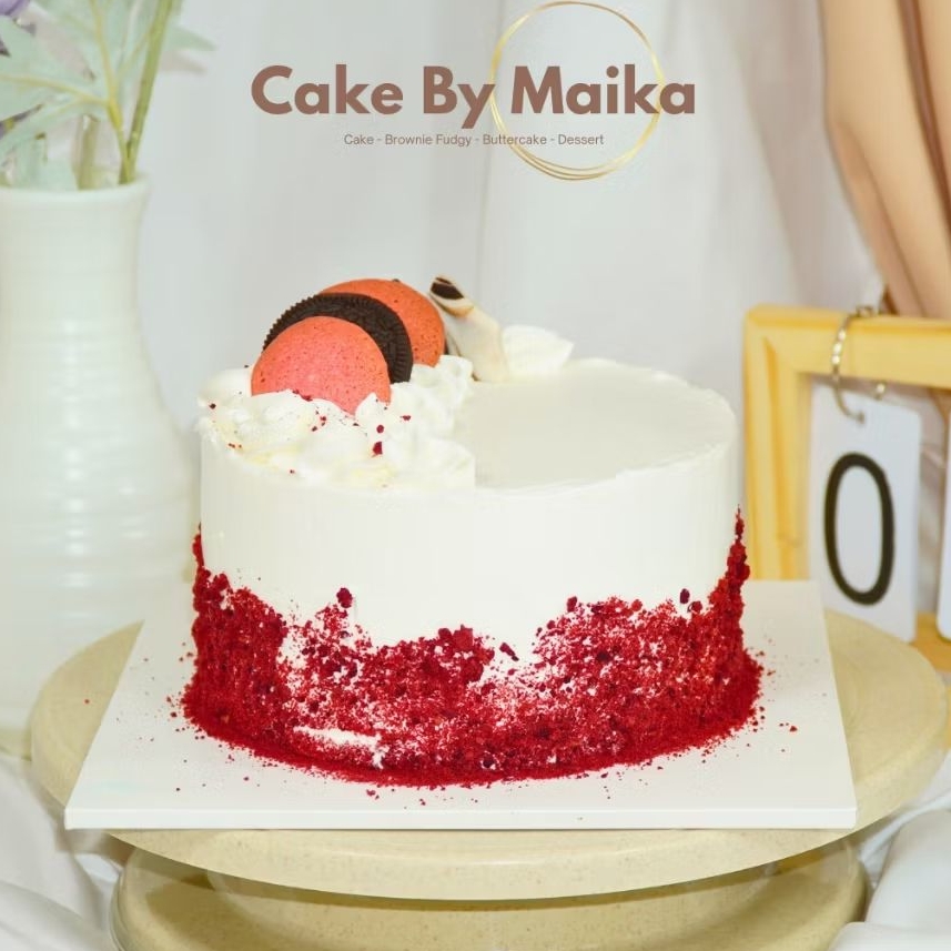 Cake By Maika - Kue Ulang Tahun - Birthday Cake - Red velvet