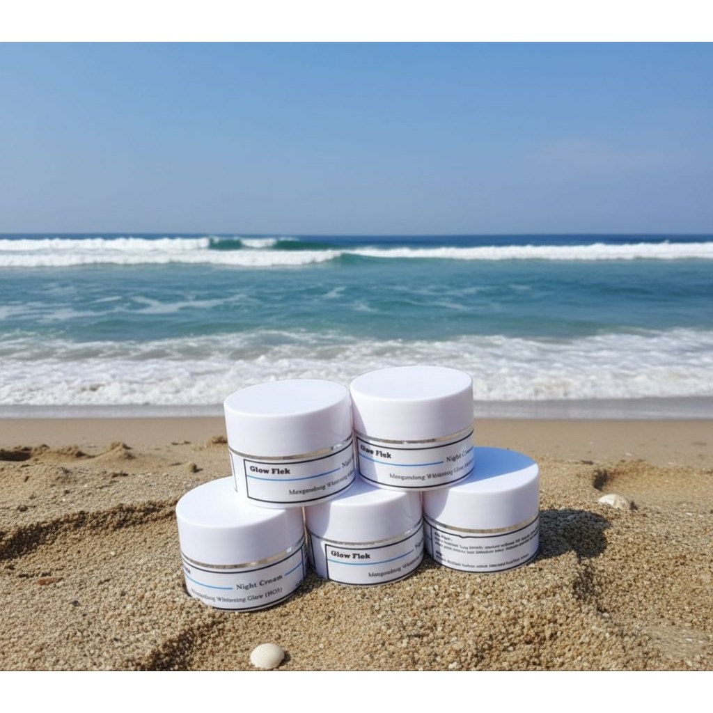 5 Pcs krim malam Glow Flek Primaderma