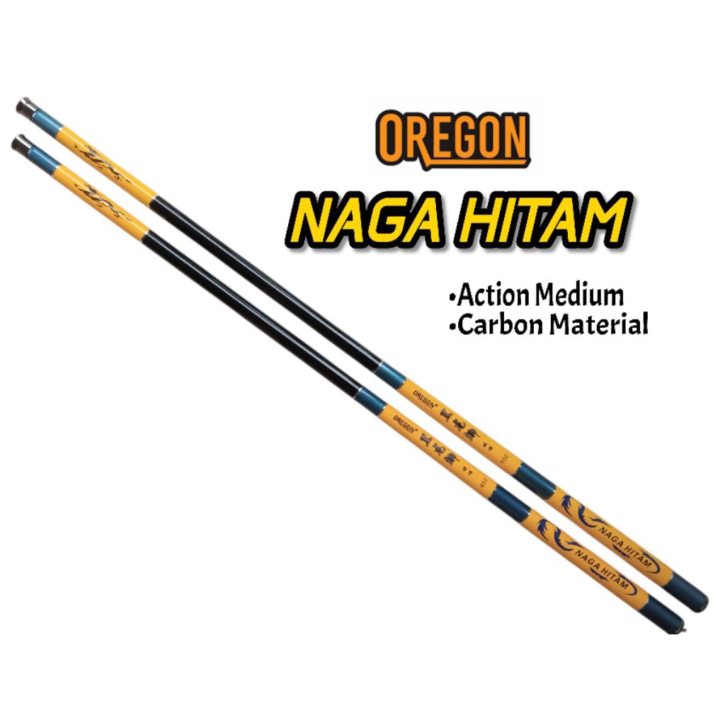 Joran Tegek Carbon Oregon Naga Hitam