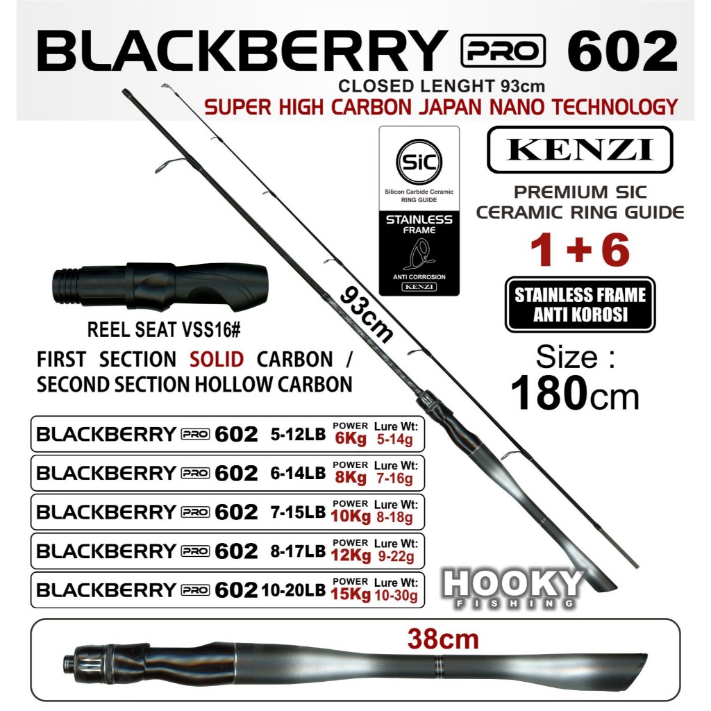 JORAN KENZI BLACKBERRY PRO 602 | 180 CM