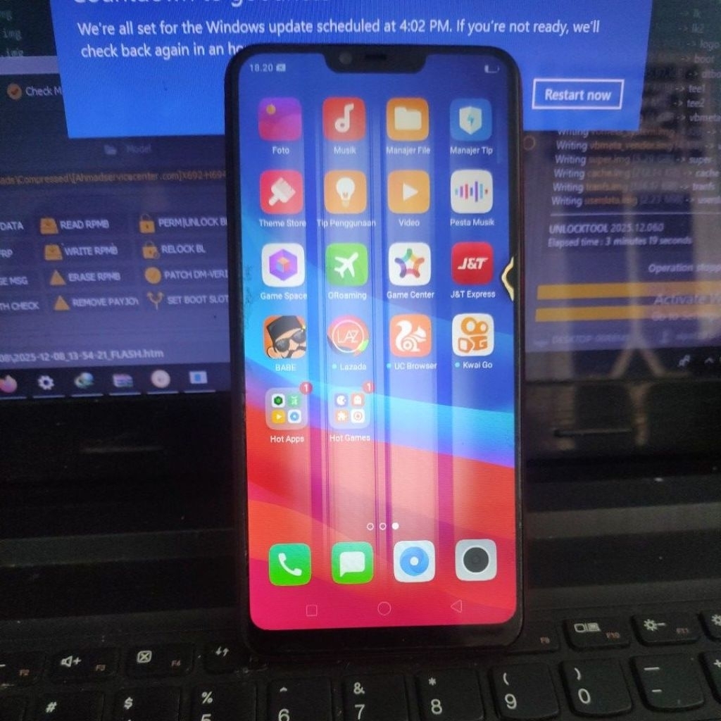 Oppo a3s 2/16 | minus lcd