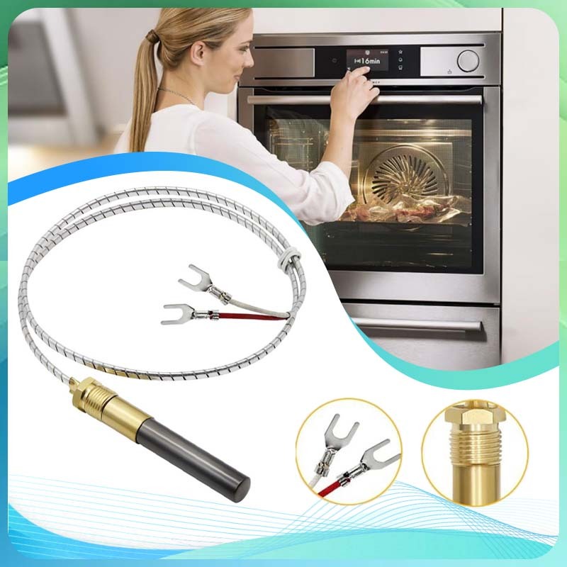 Robertshaw Thermocouple Gas Deep Fryer Thermopile Oven Burner Kompor Panggangan Aksesori Tahan Suhu