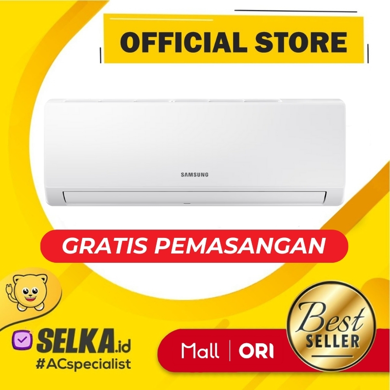 AC SAMSUNG AR05AYHLAWKNSE AC SPLIT 1/2 PK ALPHA INVERTER