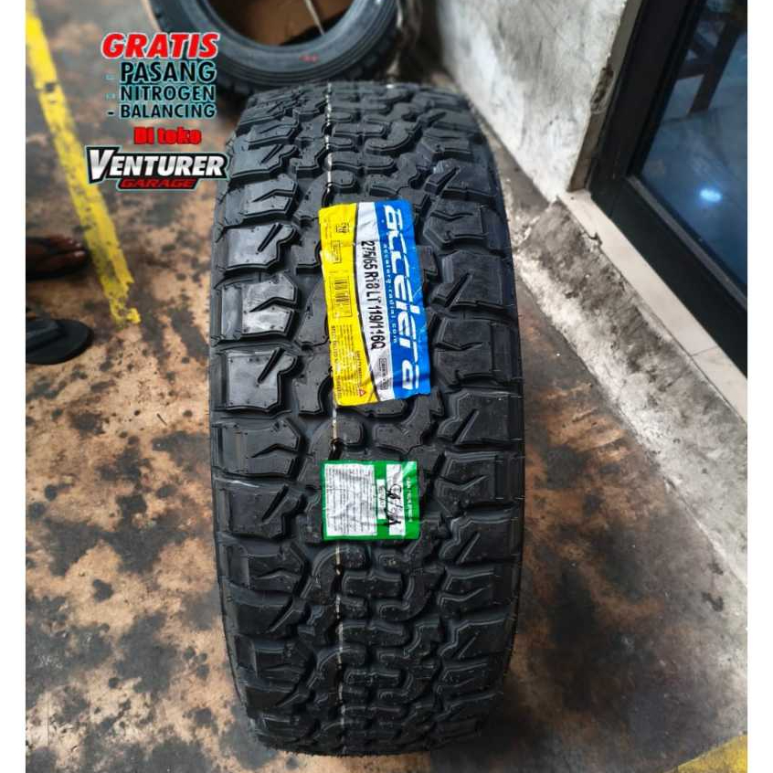 Ban Mobil R18 Ukuran 275/65 R18 Accelera Omikron C/T Ban Mobil Pajero Triton Hilux R18