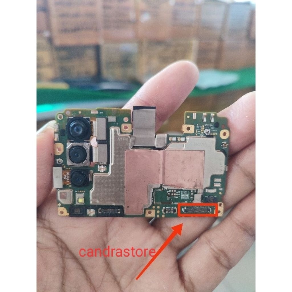 soket flexible cas Vivo y17 2019 / konektor flexible cas Vivo y19