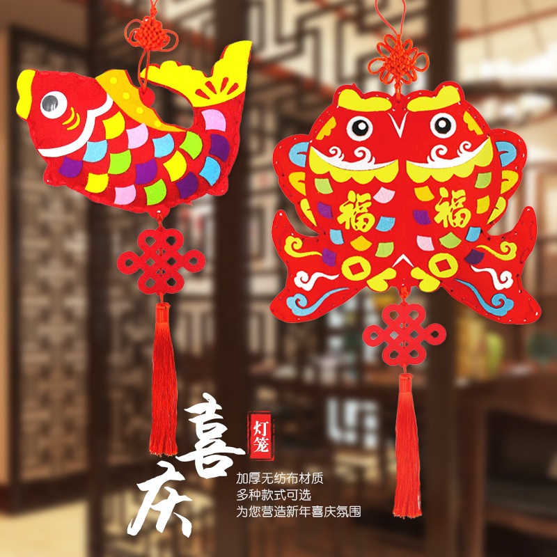 DIY Imlek Gantungan DIY Mainan Edukasi Anak Hiasan Imlek Chinese New Year DIY Prakarya