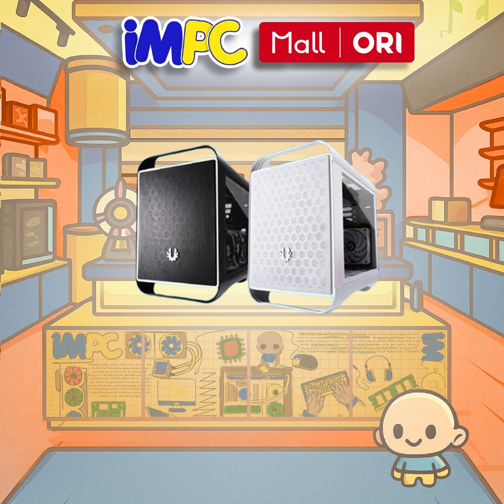 BITFENIX PC Casing Prodigy M 2022 - PC Case Gaming Non ARGB