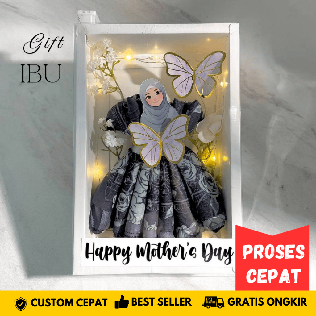 Kado Hari Ibu Happy Mothers Day Gift Box Hadiah Untuk Hari Guru Teacher day Ibunda Mama Spesial Set 