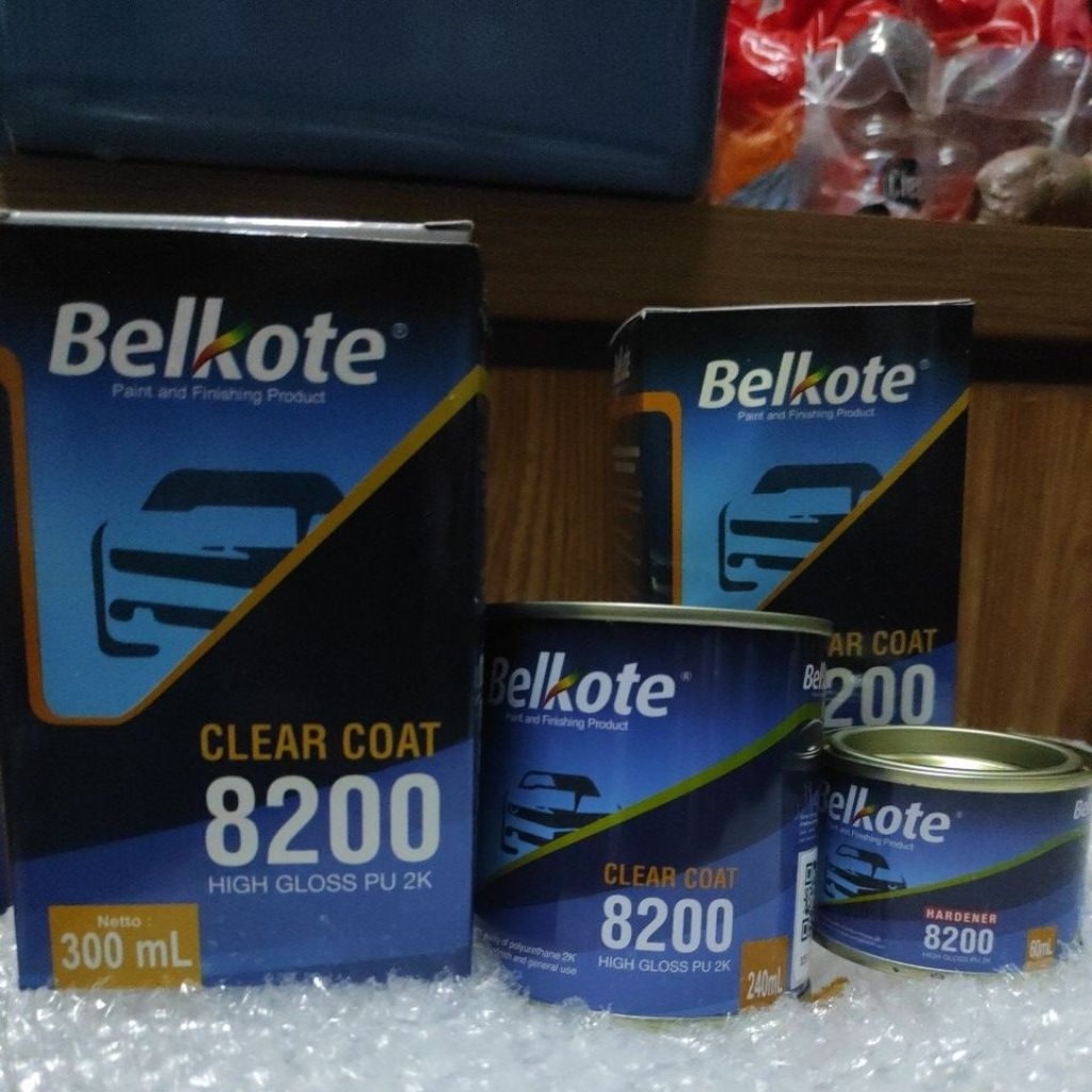 BELKOTE 8200 300ML / CLEAR BELKOTE / 8200 / CLEAR BELKOTE 8200 300ML