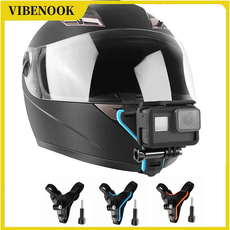 Aksesoris Kamera Action Helm Chin Mount Universal - Holder untuk GoPro Yi Osmo Motor