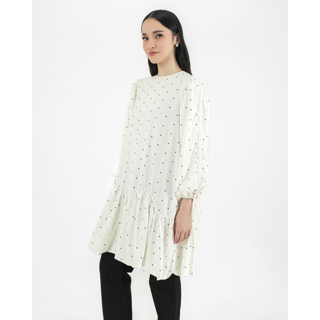 Geulis.id VILABELA TUNIC / TUNIC POLKADOT WANITA