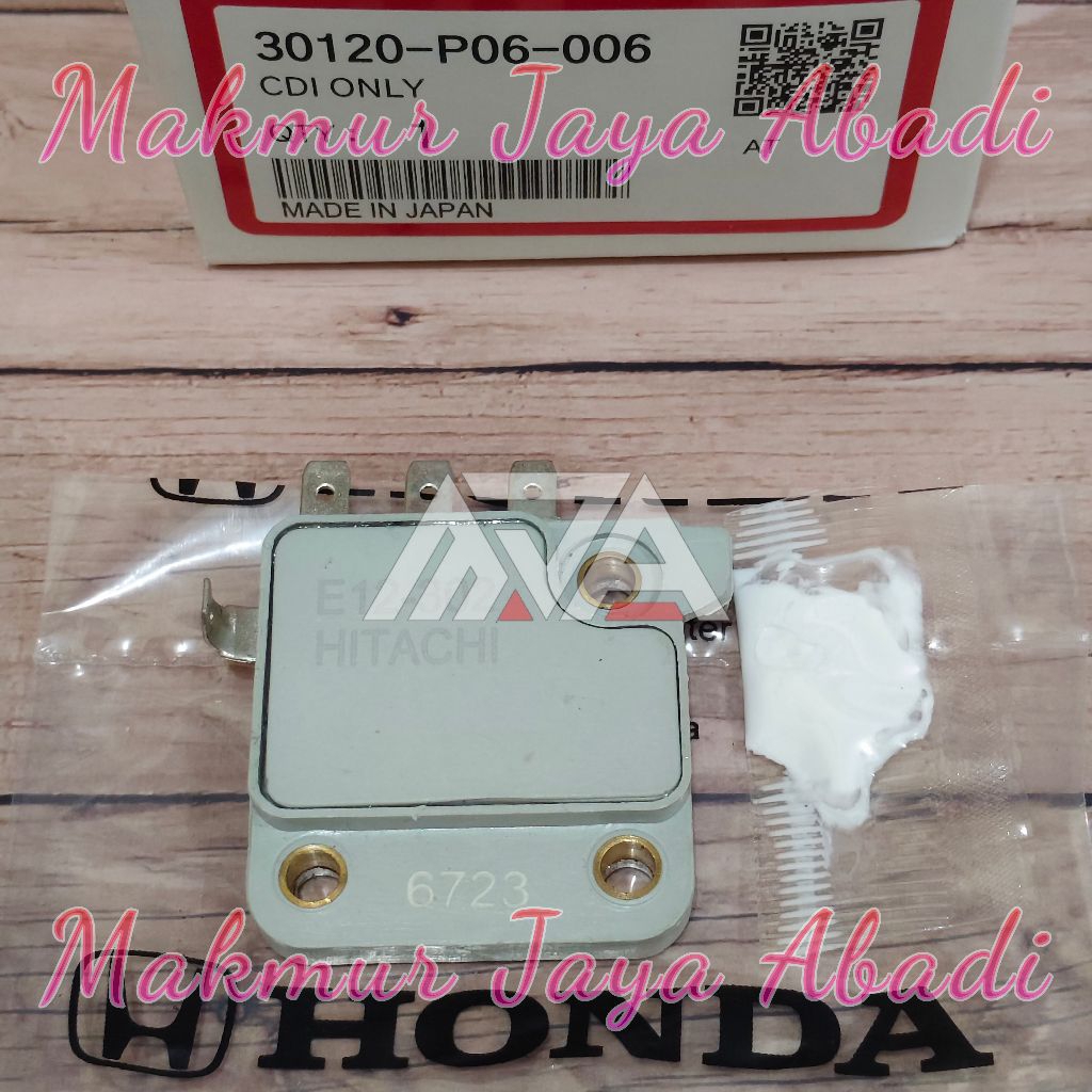 CDI IGNITER DELCO HONDA MAESTRO CIELO ESTILO GRAND CIVIC GENIO CRV GEN 1 ACCORD ORI 30120-P06-006