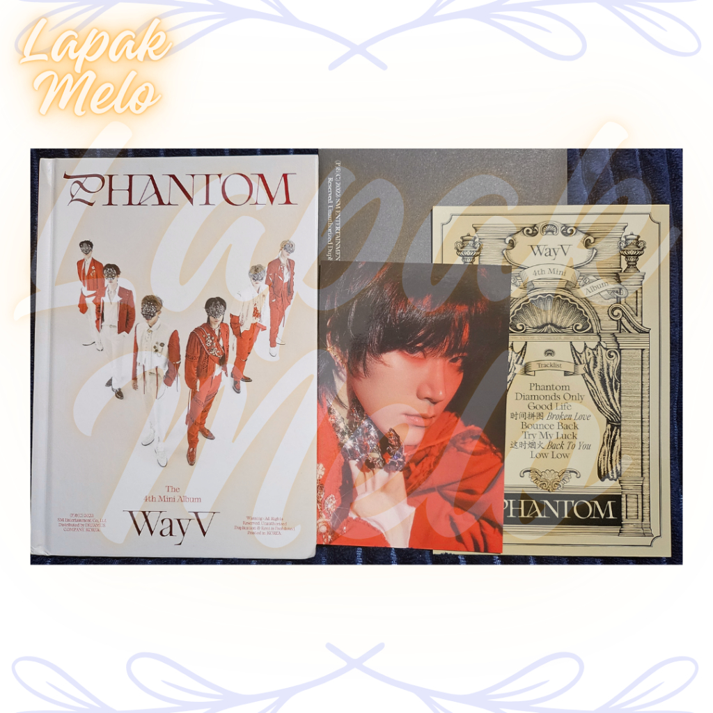 Album WayV - Phantom Original Unsealed