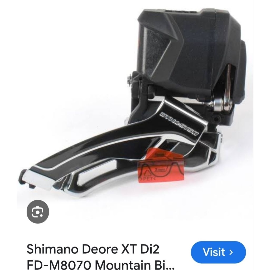 FD shimano deore xt Di2 M8070 dual
