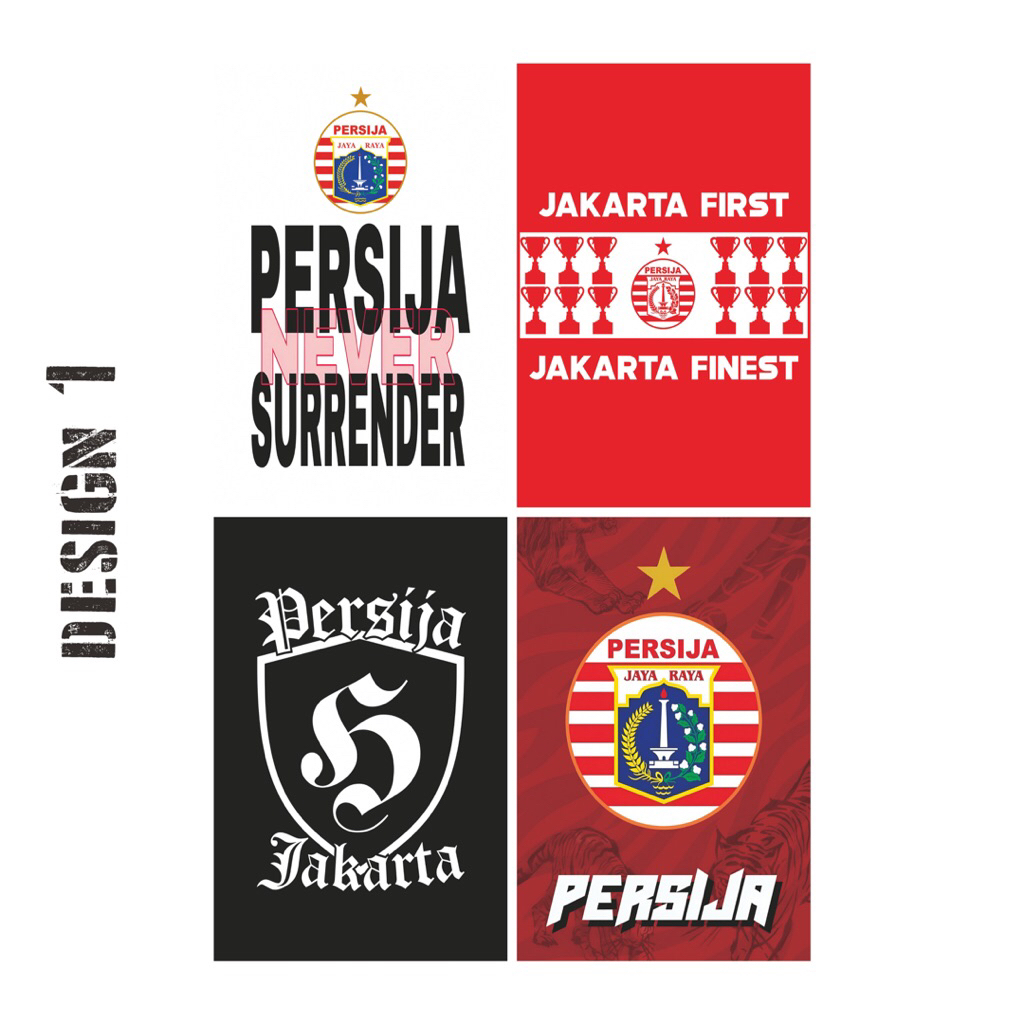Poster Persija Jakrta Uk A5