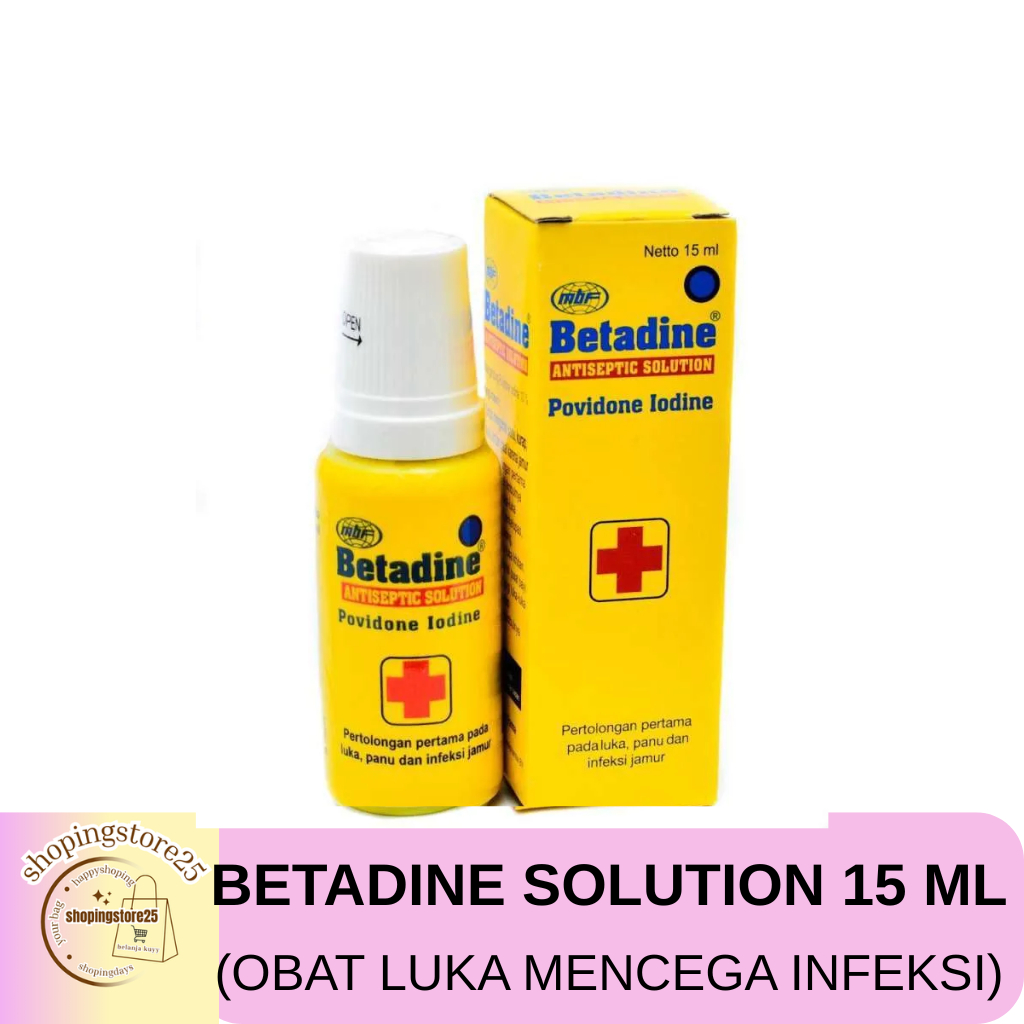 Betadine Antiseptic 15 ml