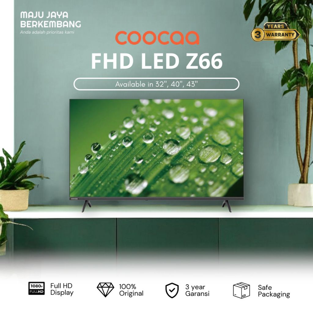 COOCAA 32Z66 / 40Z66 / 43Z66 FHD 2K GOOGLE TV 32, 40, 43 inch z66