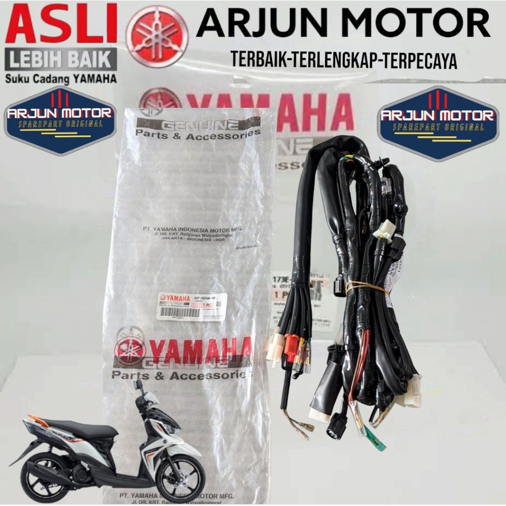 WIRE HARNESS ASSY KABEL BODY SOUL GT115 1KP-H2590-10 ORIGINAL YAMAHA