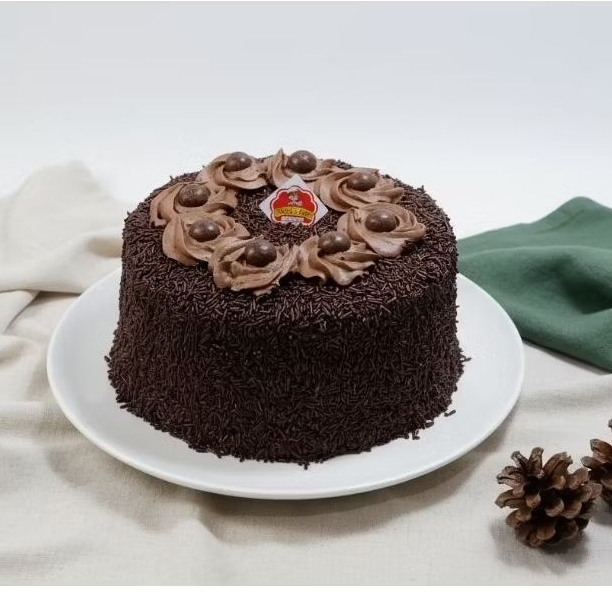 Mellyscake - Kue coklat l Chocolate Meses l Tart Chocolate l Premium Kue Coklat