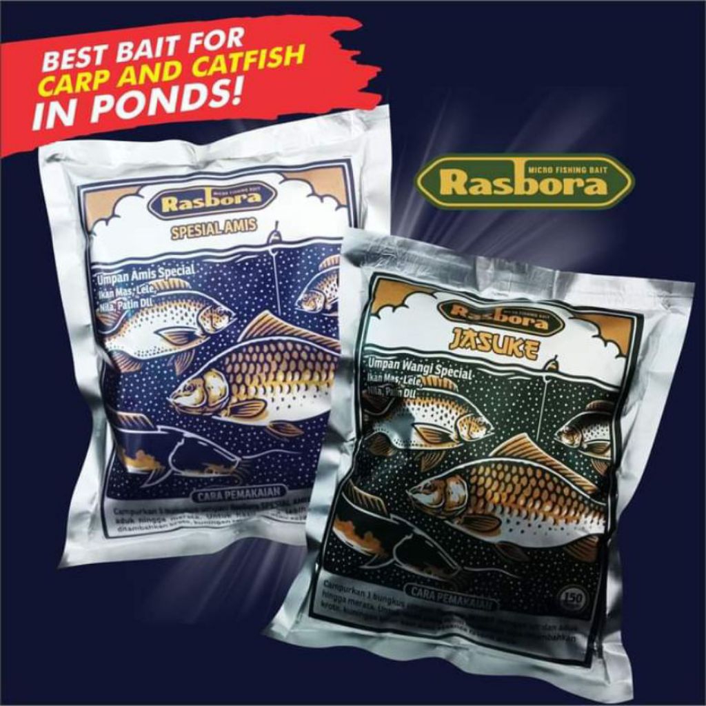 UMPAN RASBORA JASUKE DAN SPESIAL AMIS 150gr