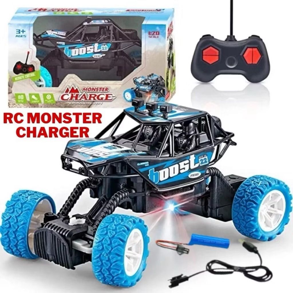 Mainan Mobil Remote Control Monster Cross Country Mobil Remote Control Mini