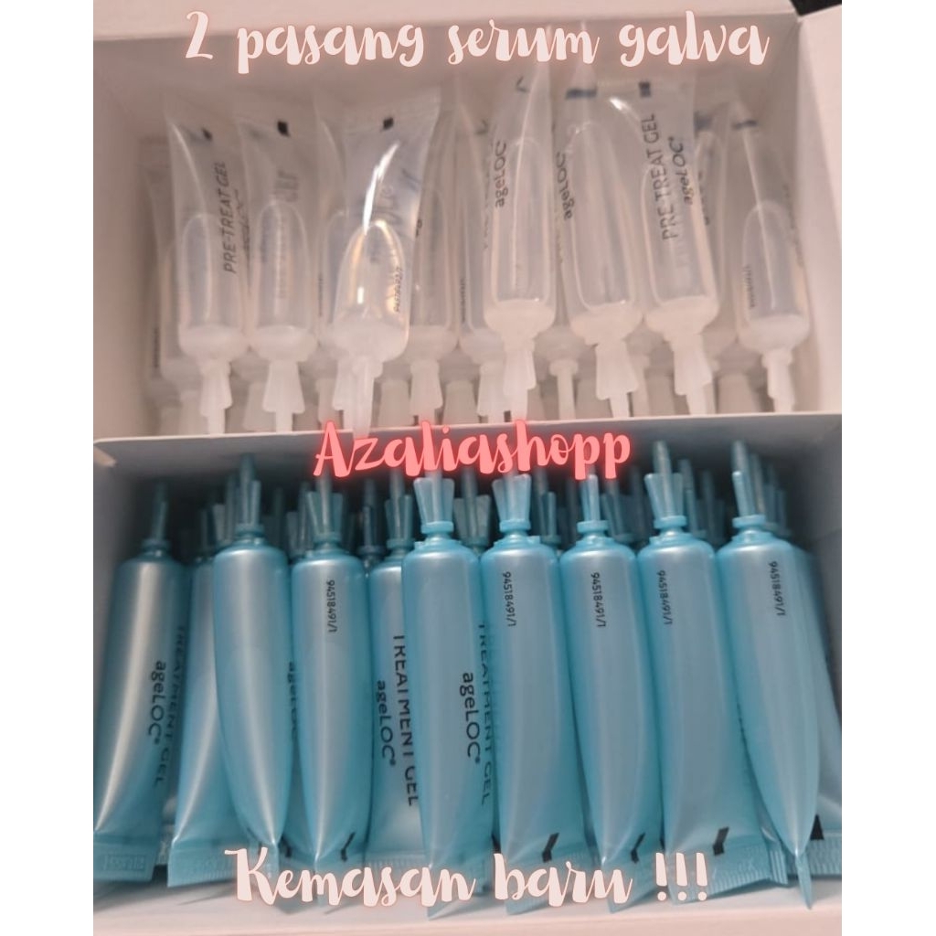 2 pasang Serum Galvanic Curah Kemasan Baru exp 05/ 2028