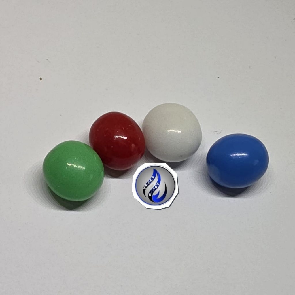 Alat sulap batu bulat menyala di dalam air