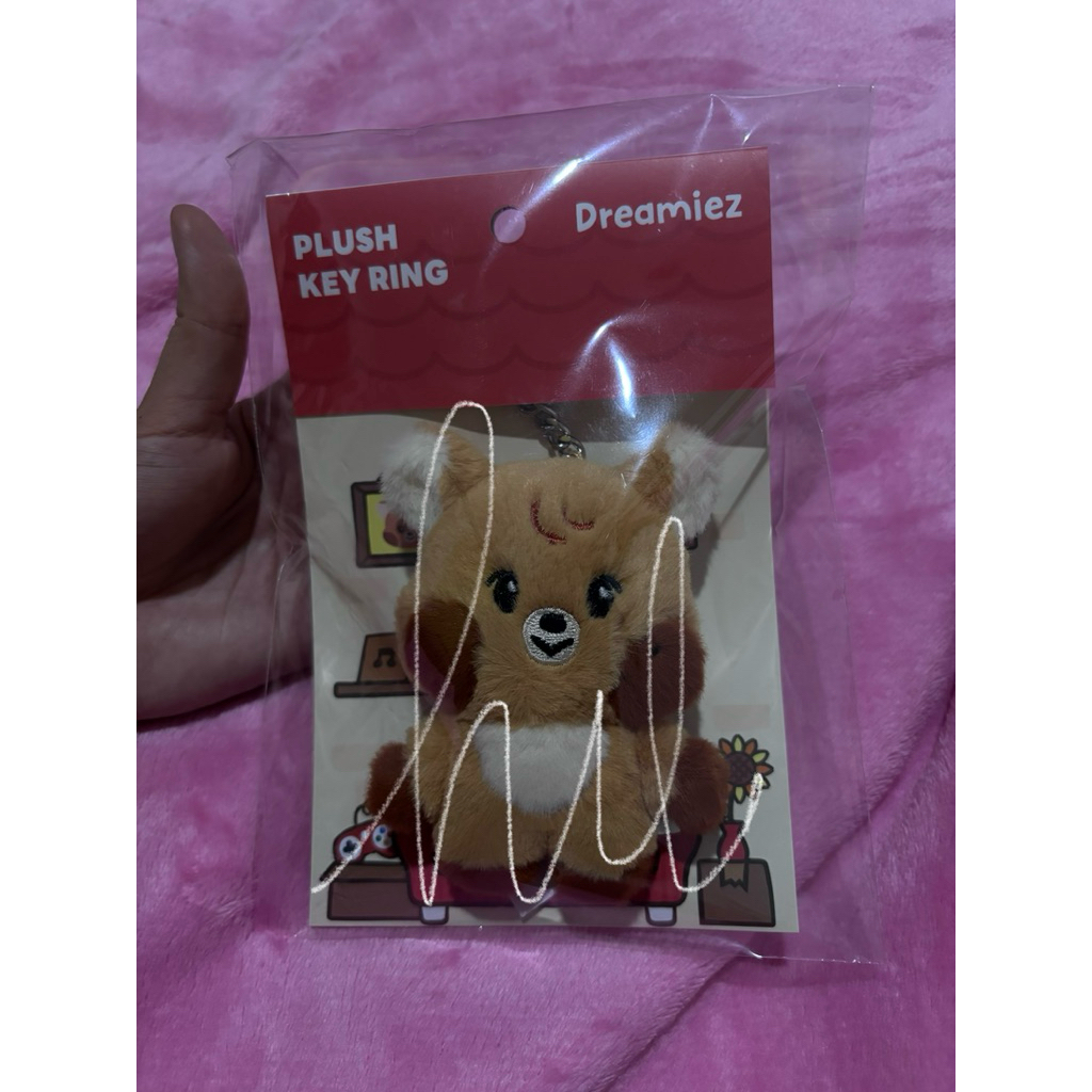 (UNSEALED) Dreamiez x Line Friends Jjopoo Keyring Haechan Plush