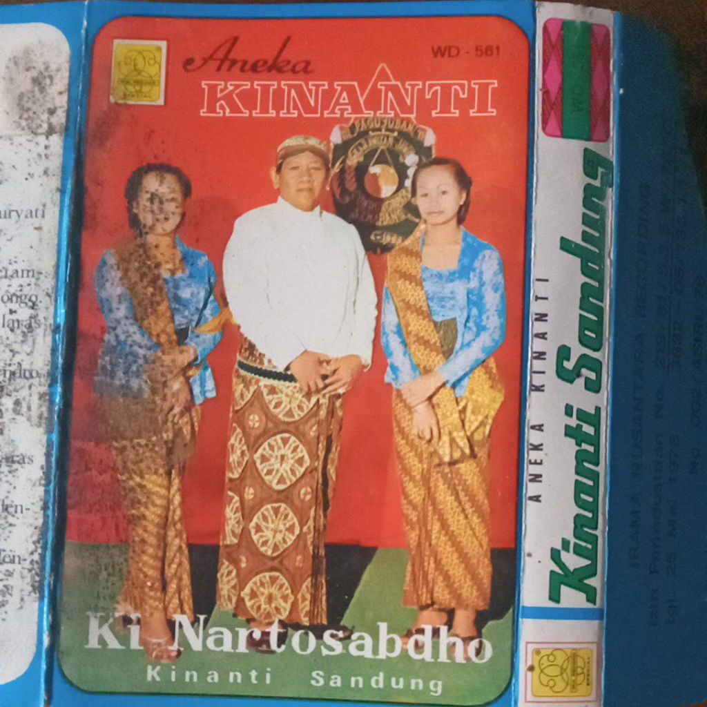 kaset pita KI NARTOSABDHO J112