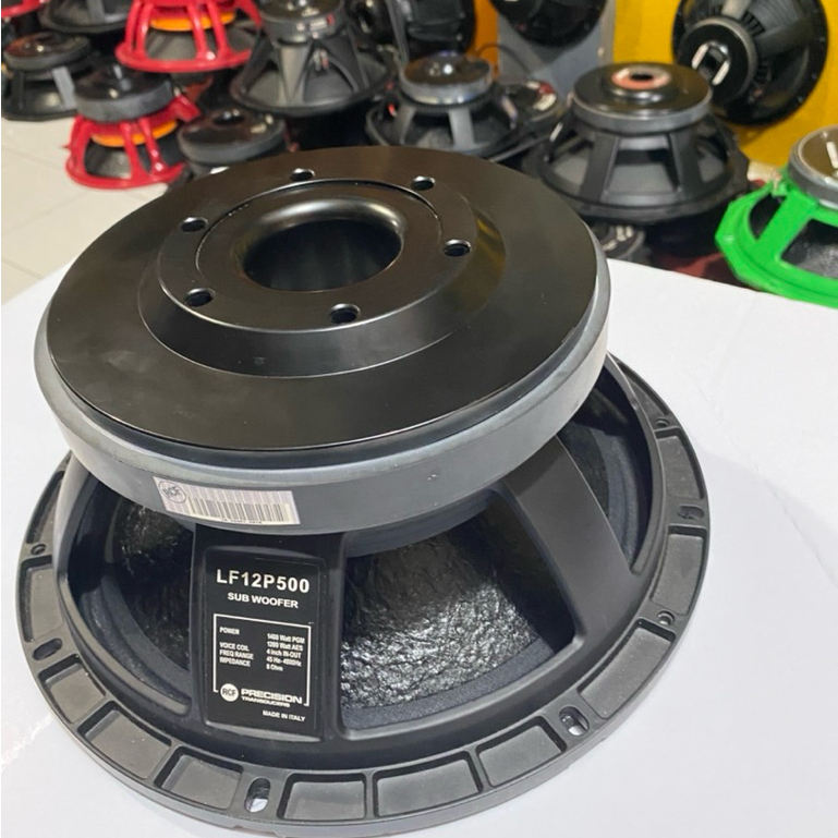 Speaker woofer RCF LF12P500 Daun Kulit jeruk / Speaker 12 inch RCF LF12P500 SUBWOOFER Miniatur Origi
