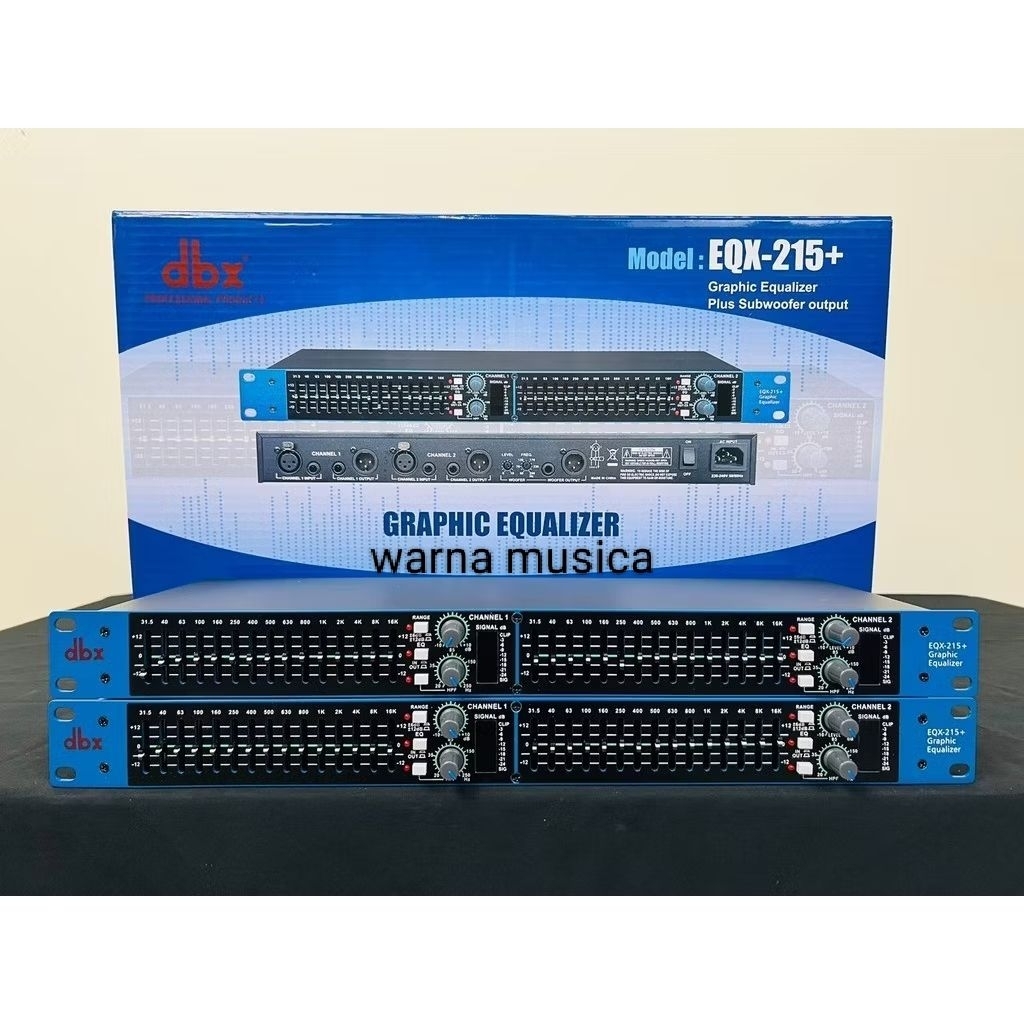 equalizer dbx EQX215 sub