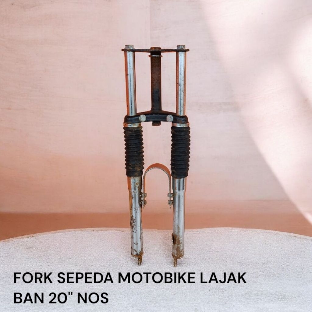 Fork Suspensi Sepeda BMX LAJAK MOTOBIKE BAN 20" NOS SIMPANAN TOKO