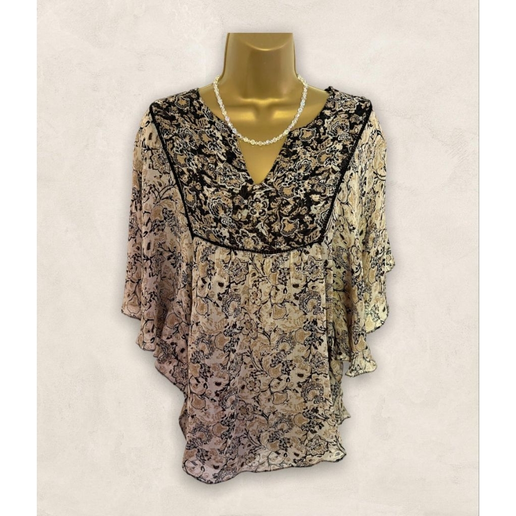 y2k style blouse buterfly wings/morikei zara y2k/hipie