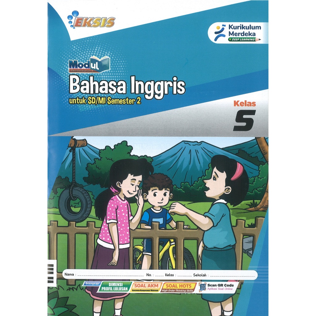 LKS Eksis Bahasa Inggris Kelas 5 SD/MI Semester 2 Kurikulum Merdeka Tahun Ajaran 2025/2026
