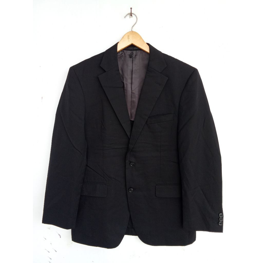 Topvalu Jas Blazer Hitam Second Like New