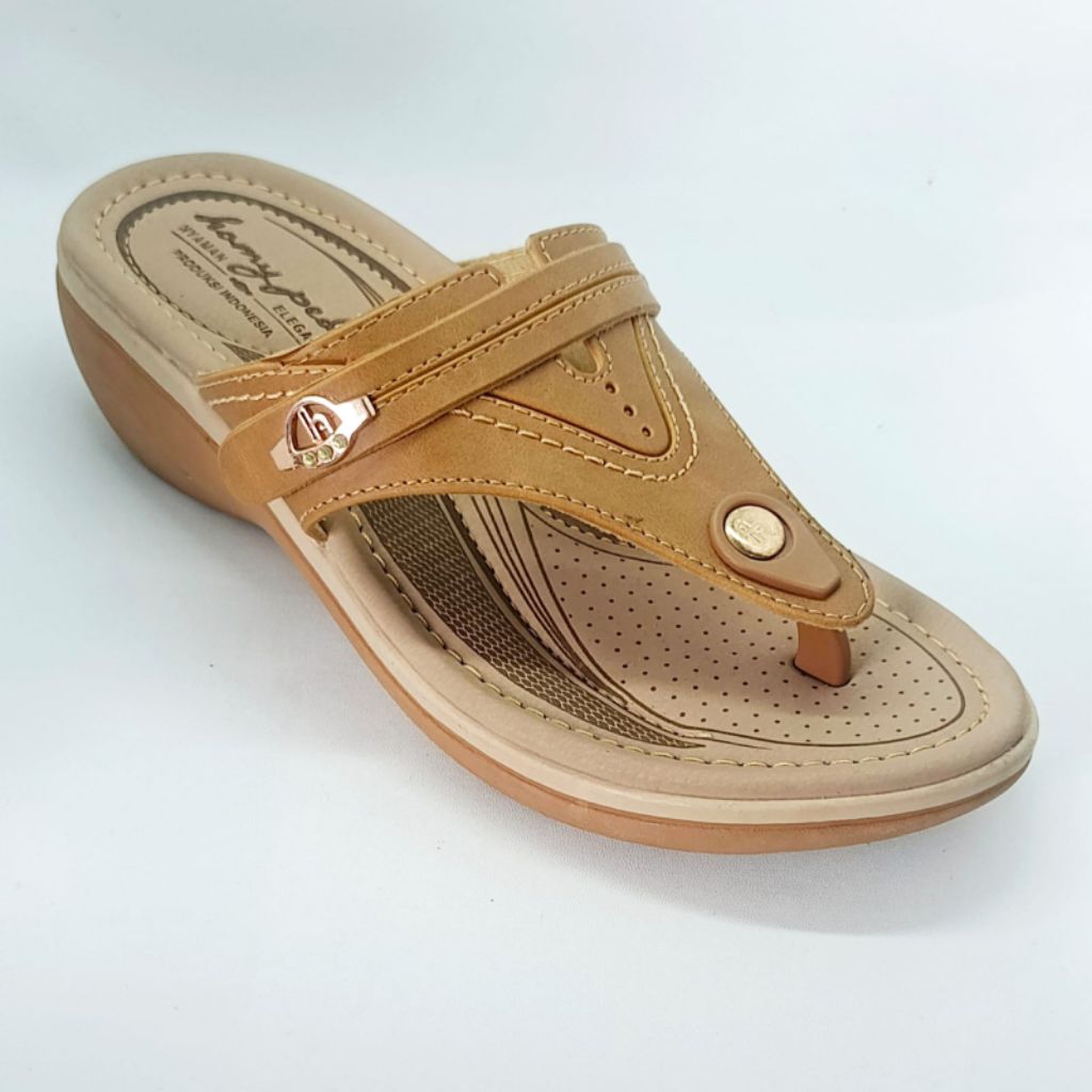 Homyped Linzy N52 Sandal Wedges Wanita Sandal Wanita Sandal Homyped Original