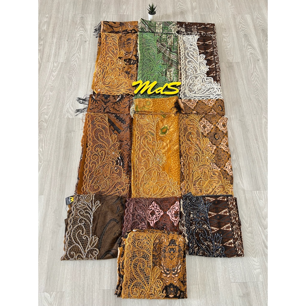 MdS Kamen Sutra Paris Payet Motif ATBM Set Selendang KSS