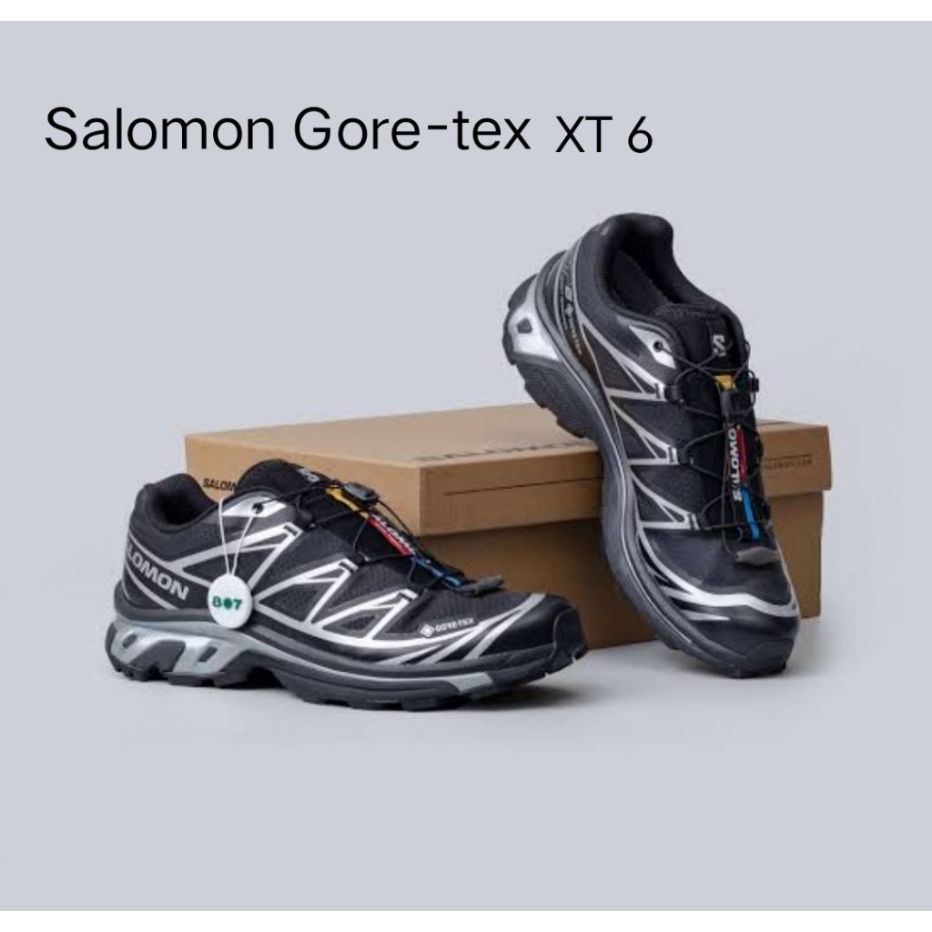 Sepatu Salomon Gore-tex XT 6 Trail Run Original Sepatu Olahraga Tracking Salomon Goretex Xt 6 Best S